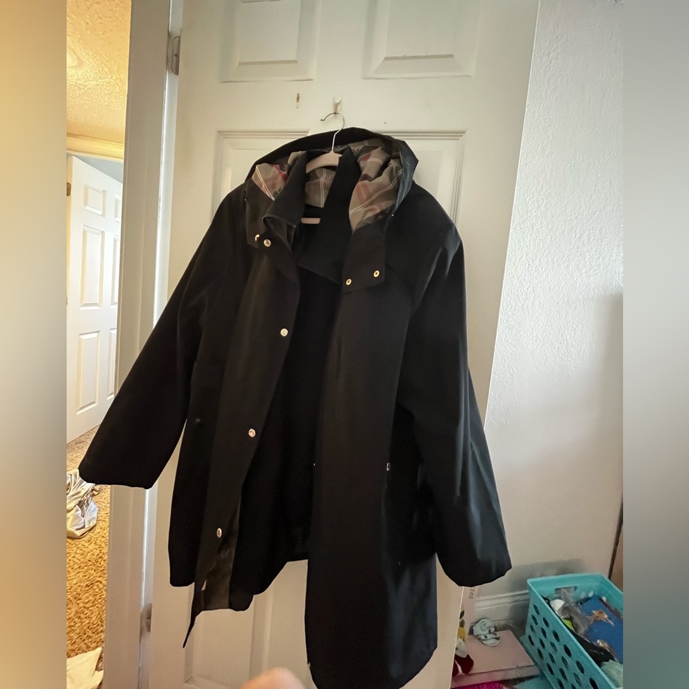 London Fog Rain coat 3x